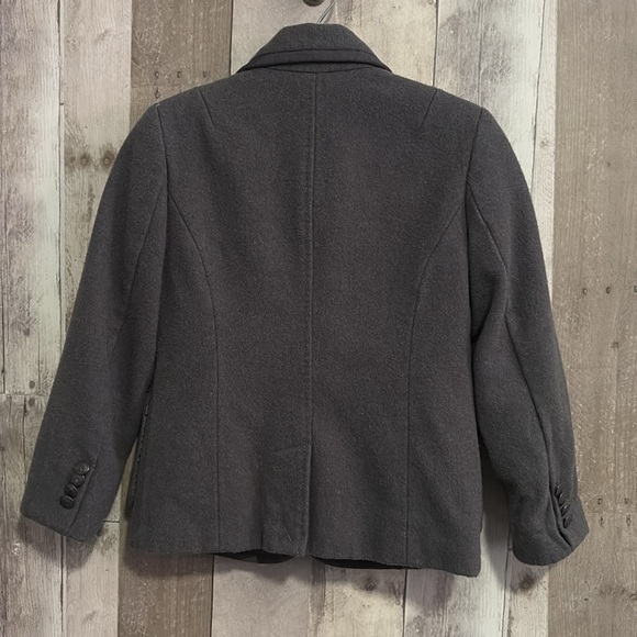 Lands’ End wool blazer jacket sport coat size 7 gray - Picture 4 of 7